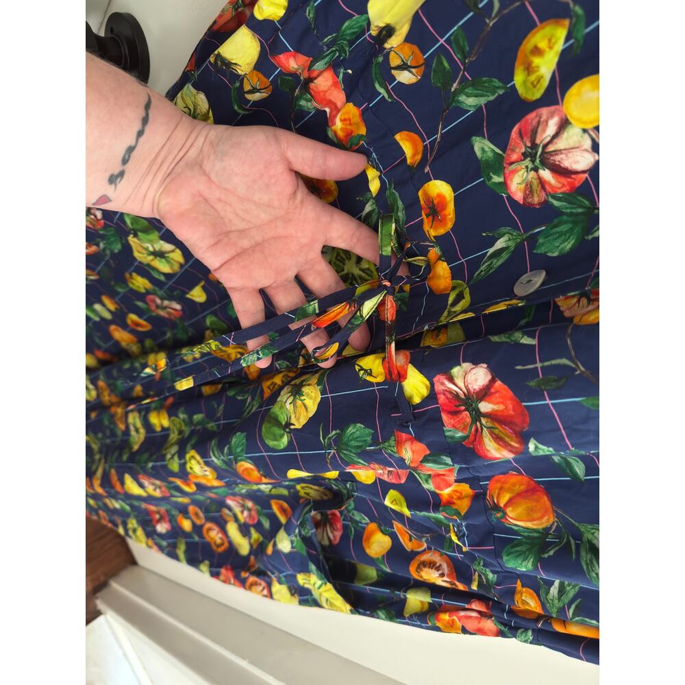 RACHEL ANTONOFF Matthew Jumpsuit HEIRLOOM TOMATO PRINT! RARE - Picture 4 of 6